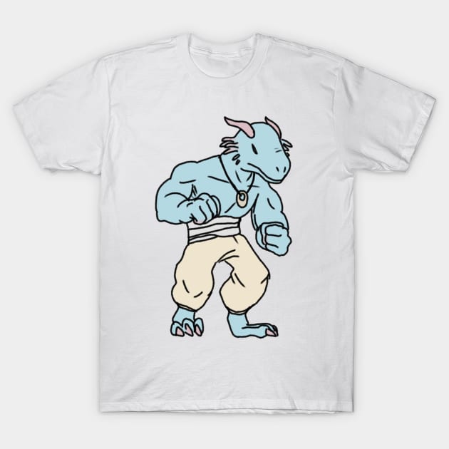 Dragonborn Monk T-Shirt by NathanBenich